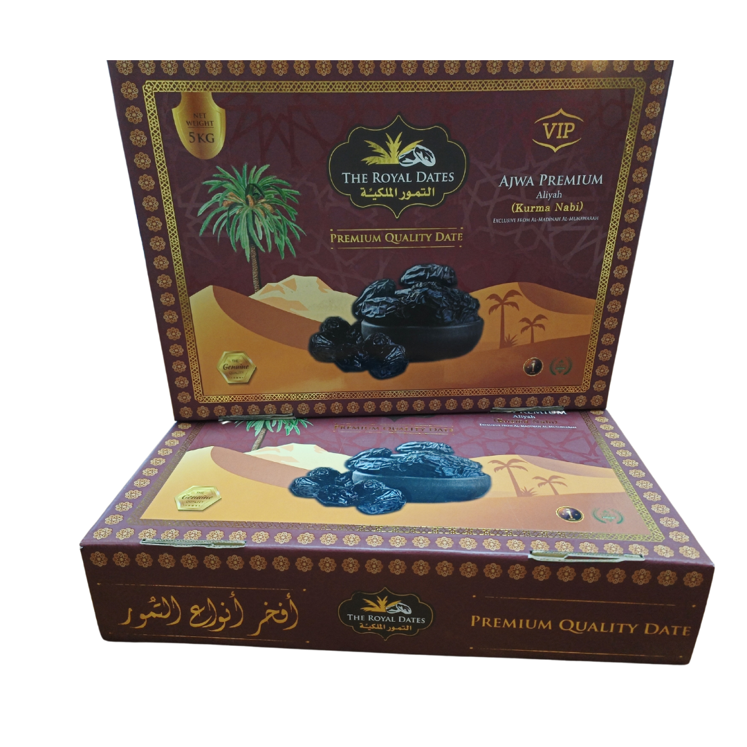 PRE-ORDER Ajwa Aliyah Al Madinah Dates Premium Grade - 5kg